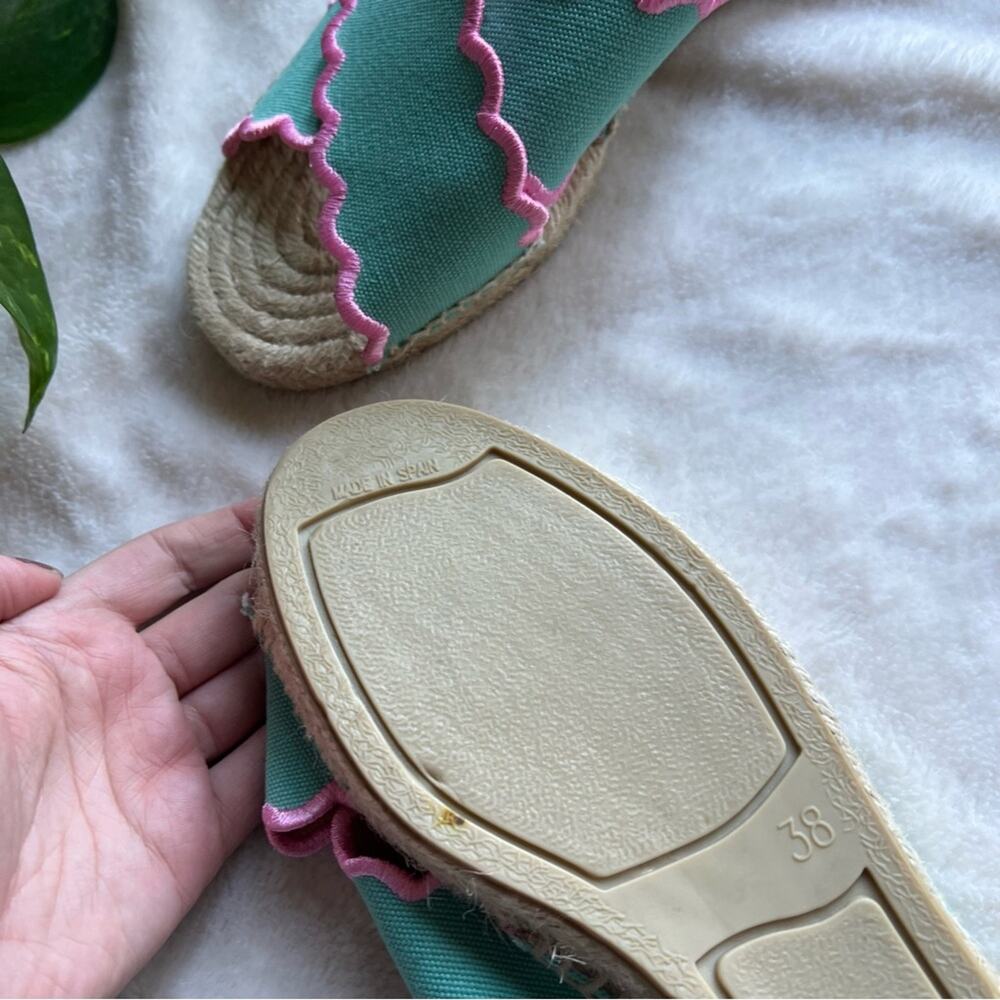 Castañer Puila Canvas Slide Sandals - Picture 8 of 10
